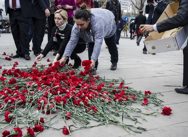 Turkey Ankara Bombing Memorial — Stock fotografie
