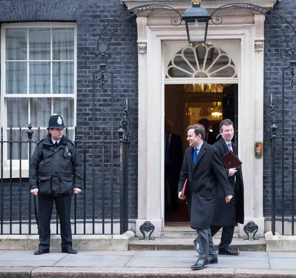 Anglia London Cabinet Találkozó — Stock Fotó