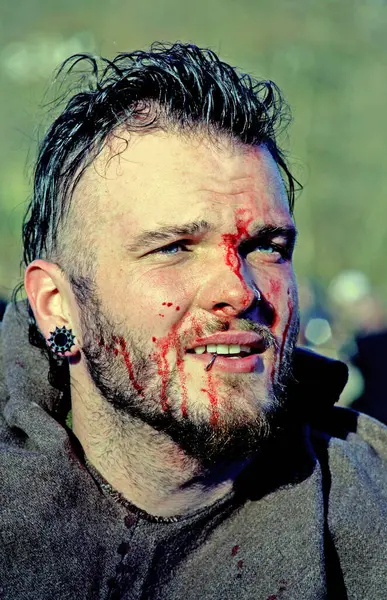 Peasants Revolt 1573 Reenactment Final Battle Donja Stubica Croatia 2016 — Stock Photo, Image