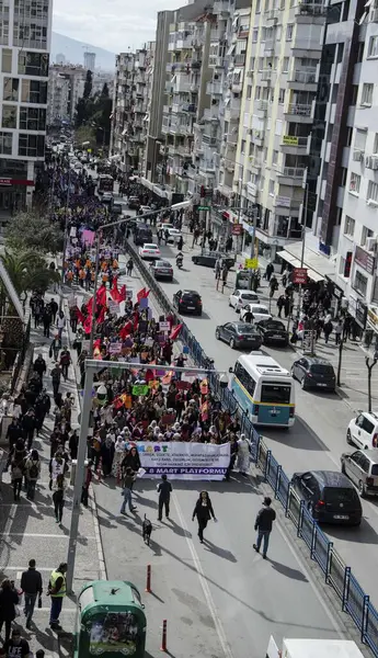 Turkey Izmir Demo Women — Stock Photo, Image