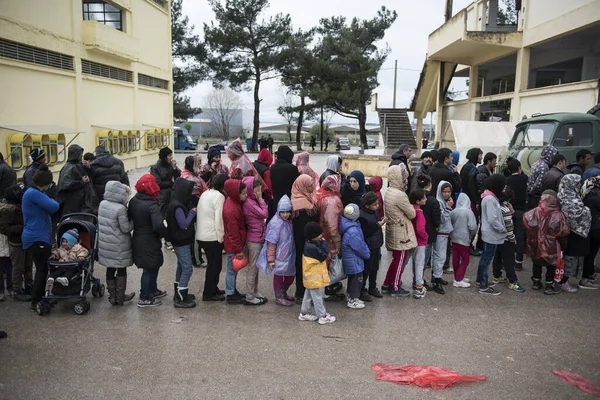 Syrian Refugee Crisis Europe — Stock Photo, Image