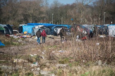 FRANSA - Göçmenler - Kamp - CALAIS