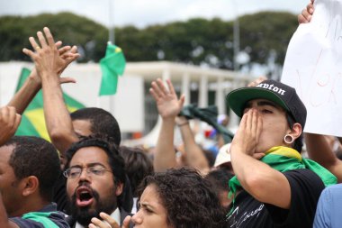 BREZİL-BRASİLİYA-GOVMENT Protestocuları