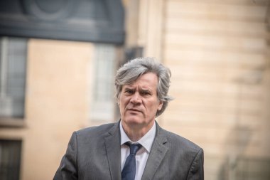 FRANCE, Paris: Hotel de Matignon, Paris 'te, bakanlıklar arası toplantıdan önce, 18 Mart 2016.      