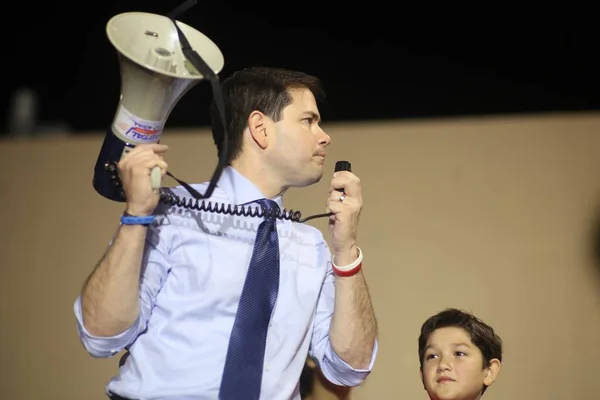 United States Miami Florida Senator Republican Presidential Candidate Marco Rubio — Stock Photo, Image