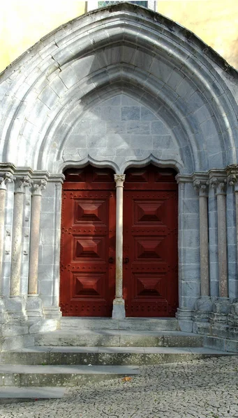 Detail Van Een Kerk Sintra Portugal — Stockfoto