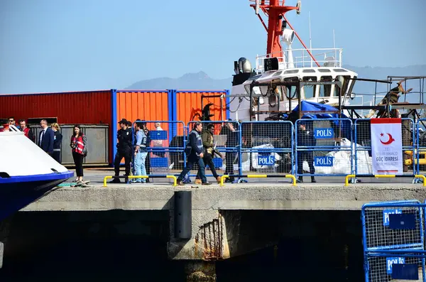 Turkey Dikili Migrants Who Deported Lesbos Chios Islands Greece Turkey — Stock Photo, Image