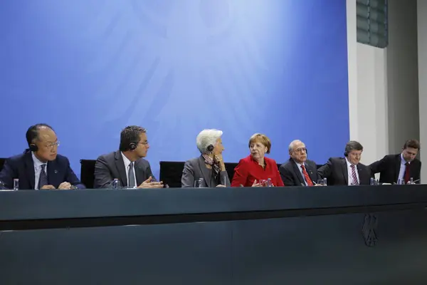 Germany Berlin Economic Meeting — Stock Photo, Image