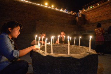 NEPAL, Patan: 24 Nisan 2016 