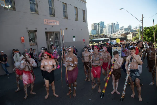 Australia Sydney Marzo Durante Día Anzac — Foto de Stock