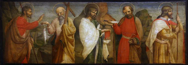 Lorenzo Alessandro Pięć Apostołów — Zdjęcie stockowe