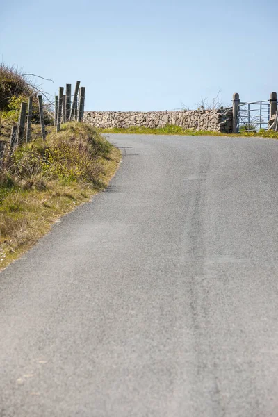 Estrada Típica Irlanda — Fotografia de Stock