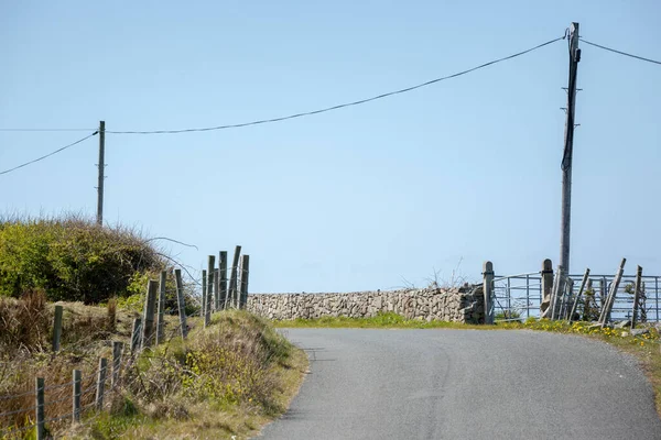 Estrada Típica Irlanda — Fotografia de Stock