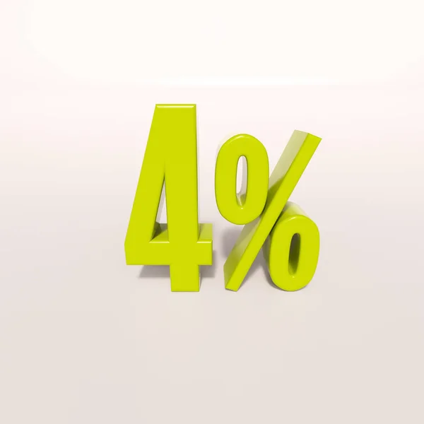Percentage Sign Percent Colorful Image — Stock Photo, Image