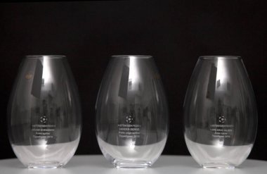 The Nettavisen prize 2016 on dark background