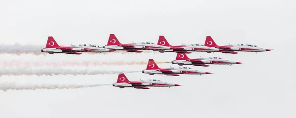 Leeuwarden Países Bajos Junio 2016 Fuerza Aérea Turca —  Fotos de Stock