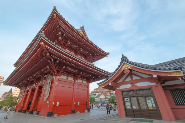Famoso Templo Sensoji Arquitectura Japonesa —  Fotos de Stock