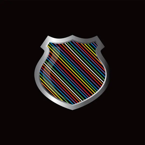 Rainbow Theme Protector Shield —  Fotos de Stock