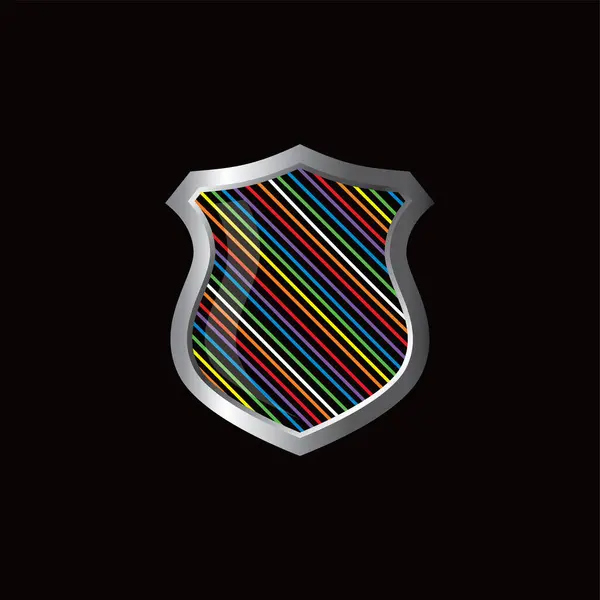 Rainbow Theme Protector Shield — ストック写真