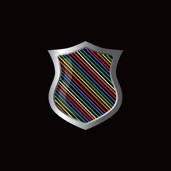 Rainbow Theme Protector Shield — ストック写真