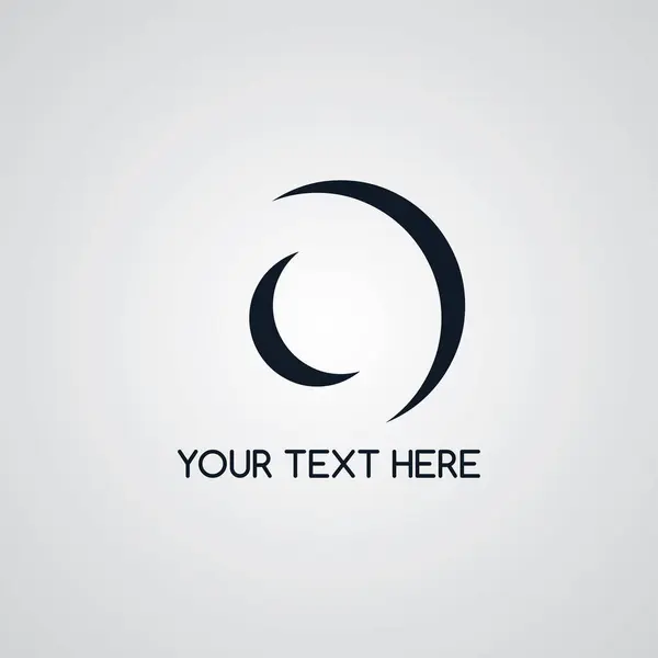 Illustratie Van Het Letter Thema Logotype — Stockfoto