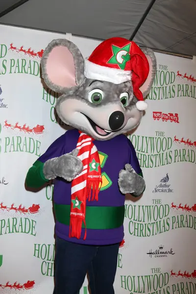 Chuck Cheese 85º Desfile Anual Navidad Hollywood Hollywood Boulevard Hollywood —  Fotos de Stock