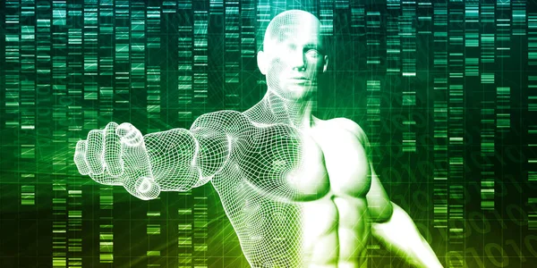 Génie Génétique Biotechnologie Concept — Photo