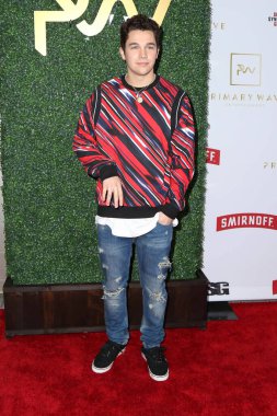 Austin Mahone, 11. İlköğretim Dalgası Hazırlık Partisi, Londra Batı Hollywood, Batı Hollywood, CA 02-11-17 