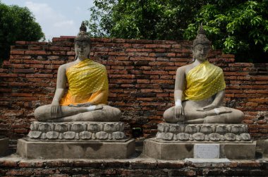 Wat Yai Chai Mongkol Tayland 'da 
