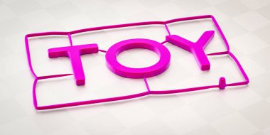 Plastik enjeksiyon kalıbı kelime oyuncağı