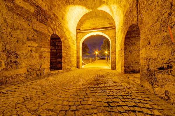 Vista Perto Portão Medieval — Fotografia de Stock