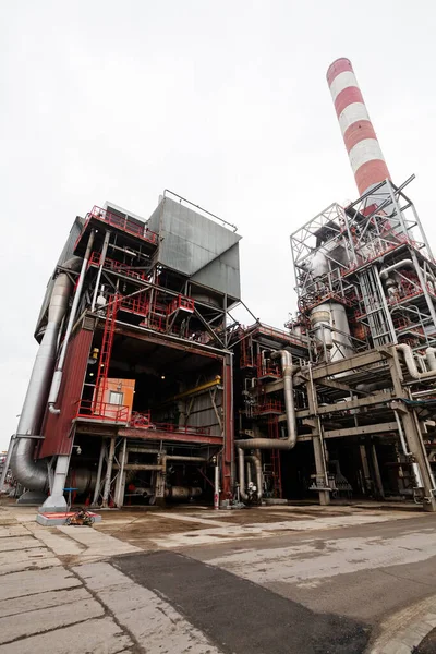 Usine Production Raffinerie Contexte Industriel — Photo
