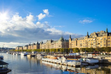 Stockholm İsveç başkenti şehir