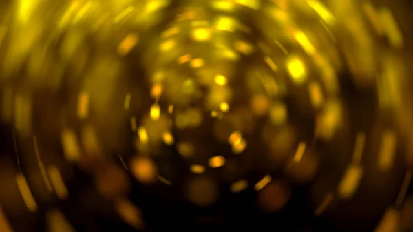 Promieniste Złote Tło Cyfrowy Ilustracja — Zdjęcie stockowe