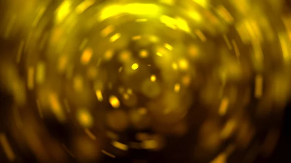 放射状のゴールドは 背景をぼかし デジタル イラストレーション — ストック写真