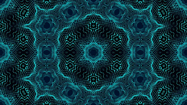 Fractal kaleidoscope background. Background motion with fractal design