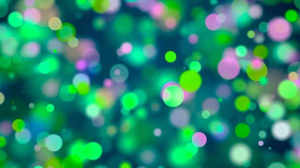 Abstract Background Multicolored Bokeh — Stock Photo, Image