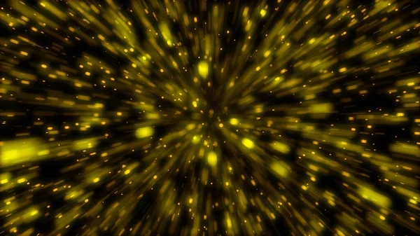Teilchen Oder Weltraumreisen Partikelzoomhintergrund — Stockfoto