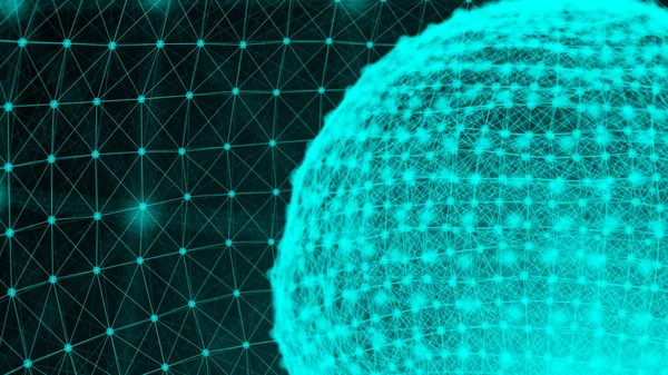 Abstract connection dots. Technology background. Network concept