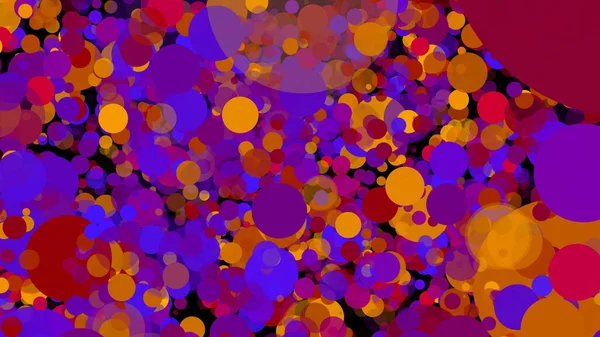 Abstract Kleurrijke Cirkels Achtergrond — Stockfoto