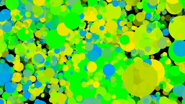Abstrakt Färgglada Cirklar Bakgrund — Stockfoto