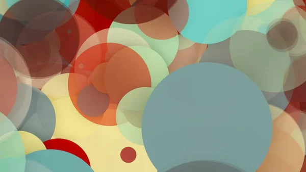 Abstract Pattern Colorful Circles Background — Photo