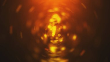 Radyal altın arka plan bulanıklık. Dijital illüstrasyon