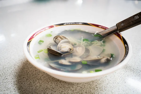 Delicious Taiwanese Clam Soup — Stock Photo, Image