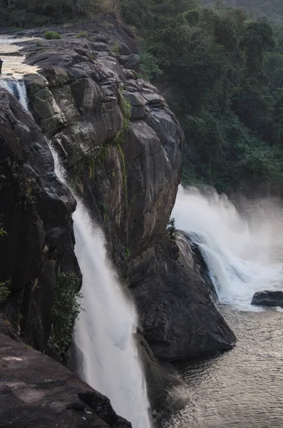 Waterfall Falling Scenery View Nature Background — Foto Stock