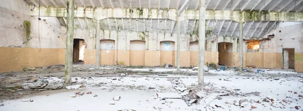 Verlaten Oud Fabrieksgebouw Niemand — Stockfoto
