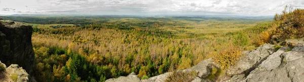 Höst Färgglada Landskap Vacker Utsikt — Stockfoto