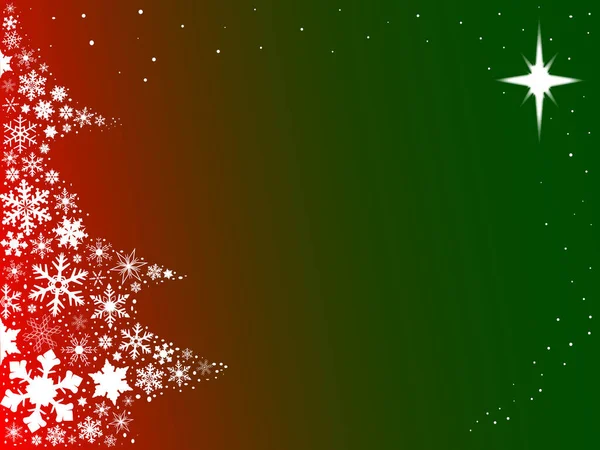 Julgran Bakgrund Vackra Festliga Julkort — Stockfoto