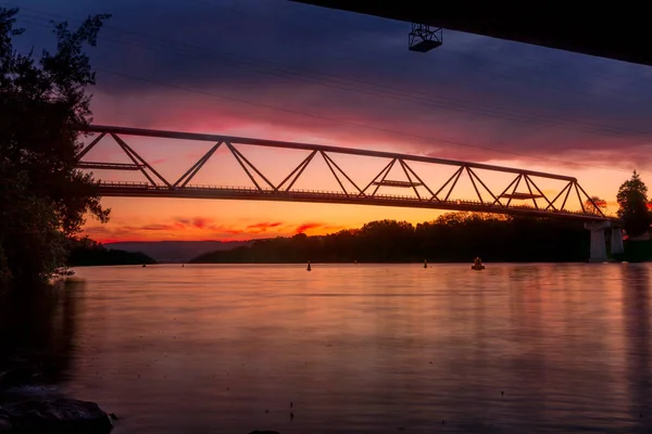 Neue Brücke Über Die Nepean River Penrith — Stockfoto