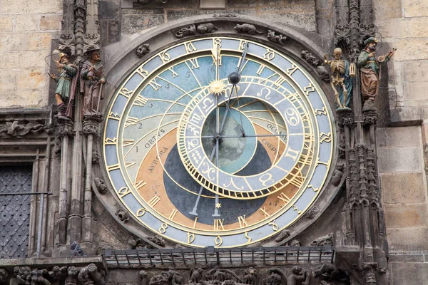 Prager Uhr Aus Nächster Nähe — Stockfoto